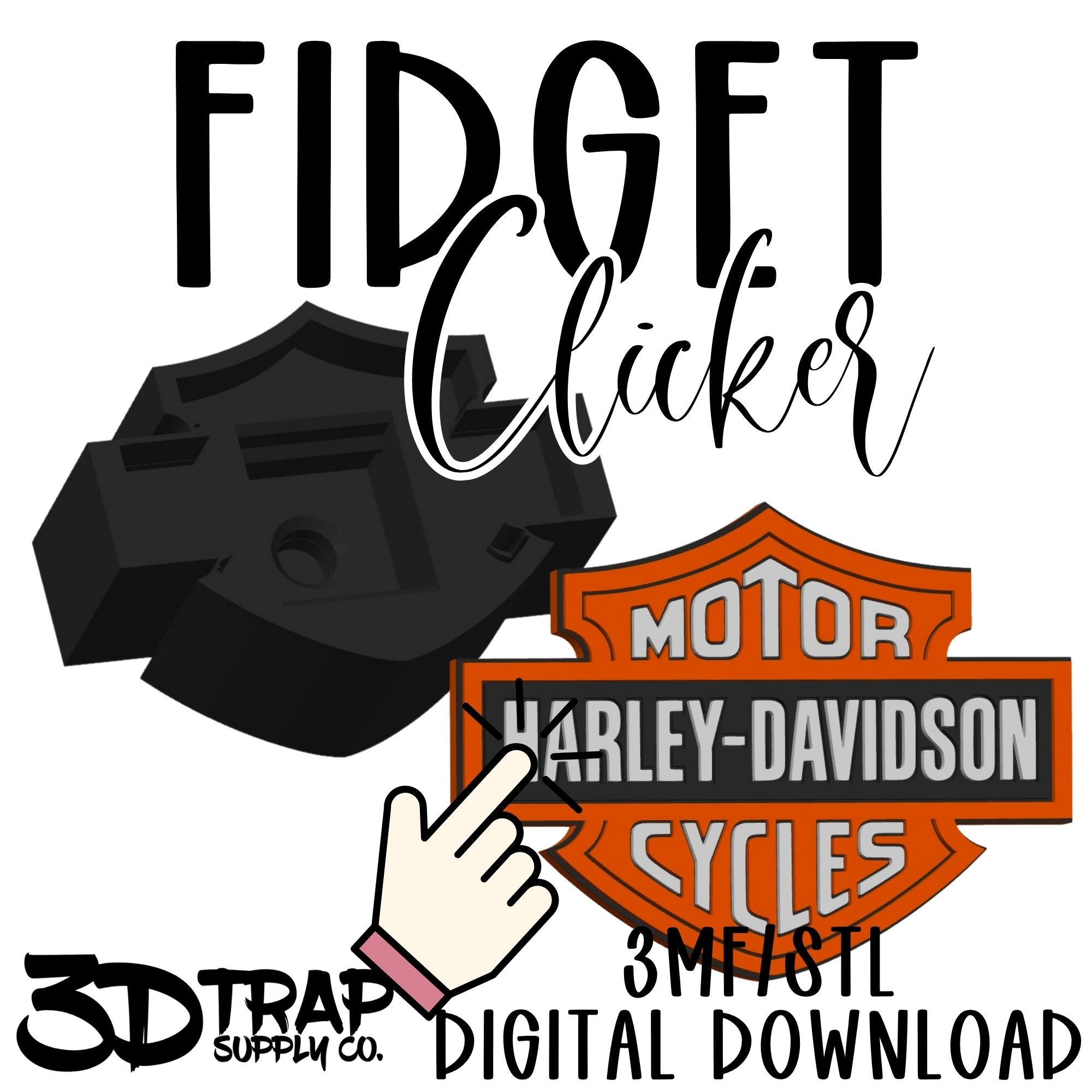 HD Fidget Clicker STL/3MF