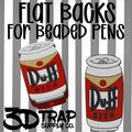 Beer Can Pen Flat Back Wholesale