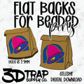 TB Bag Flatback Pen Topper STL/3MF