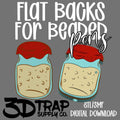 Sourdough Jar Pen Flat Back Stl/3mf file