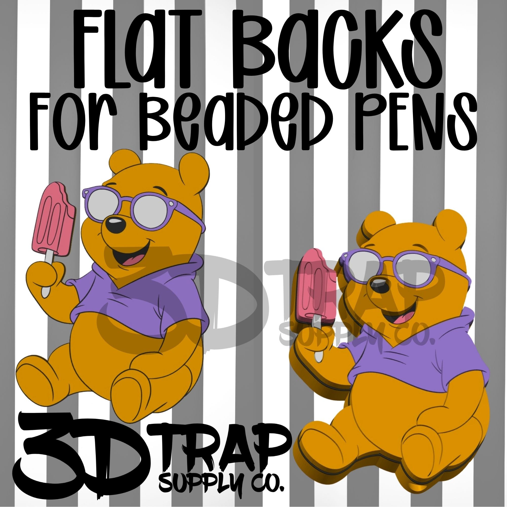 Bear Pen Flat Back Wholesale