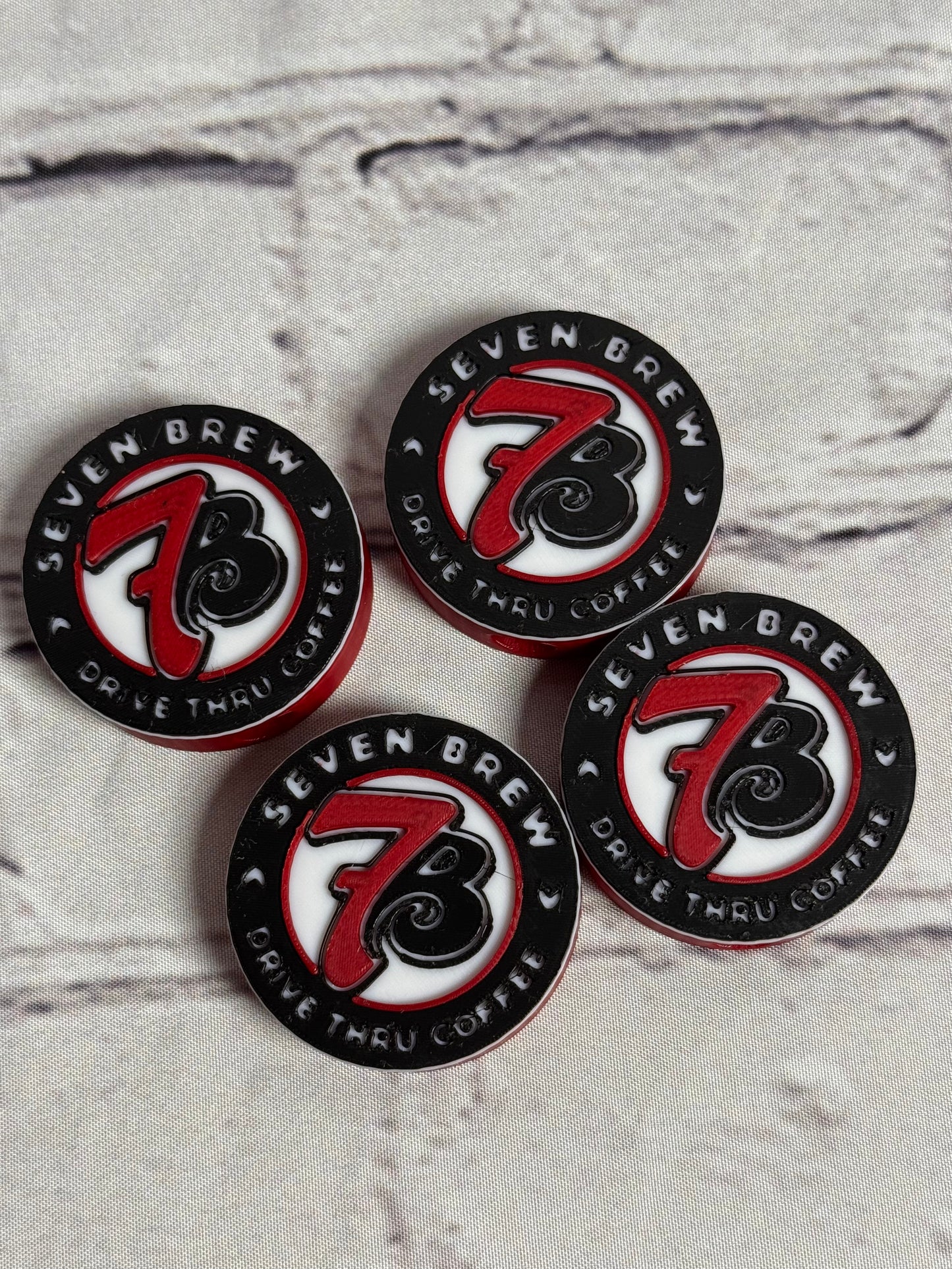 Seven Brew  Straw Topper