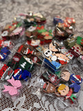 Mystery 5 Packs-Christmas Straw Toppers