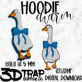 Goose Hoodie Charm STL/3MF
