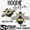 Bee Hoodie Charm STL/3MF