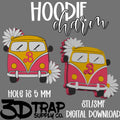 Retro Van Hoodie Charm STL/3MF