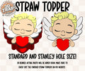 Cupid Straw Topper