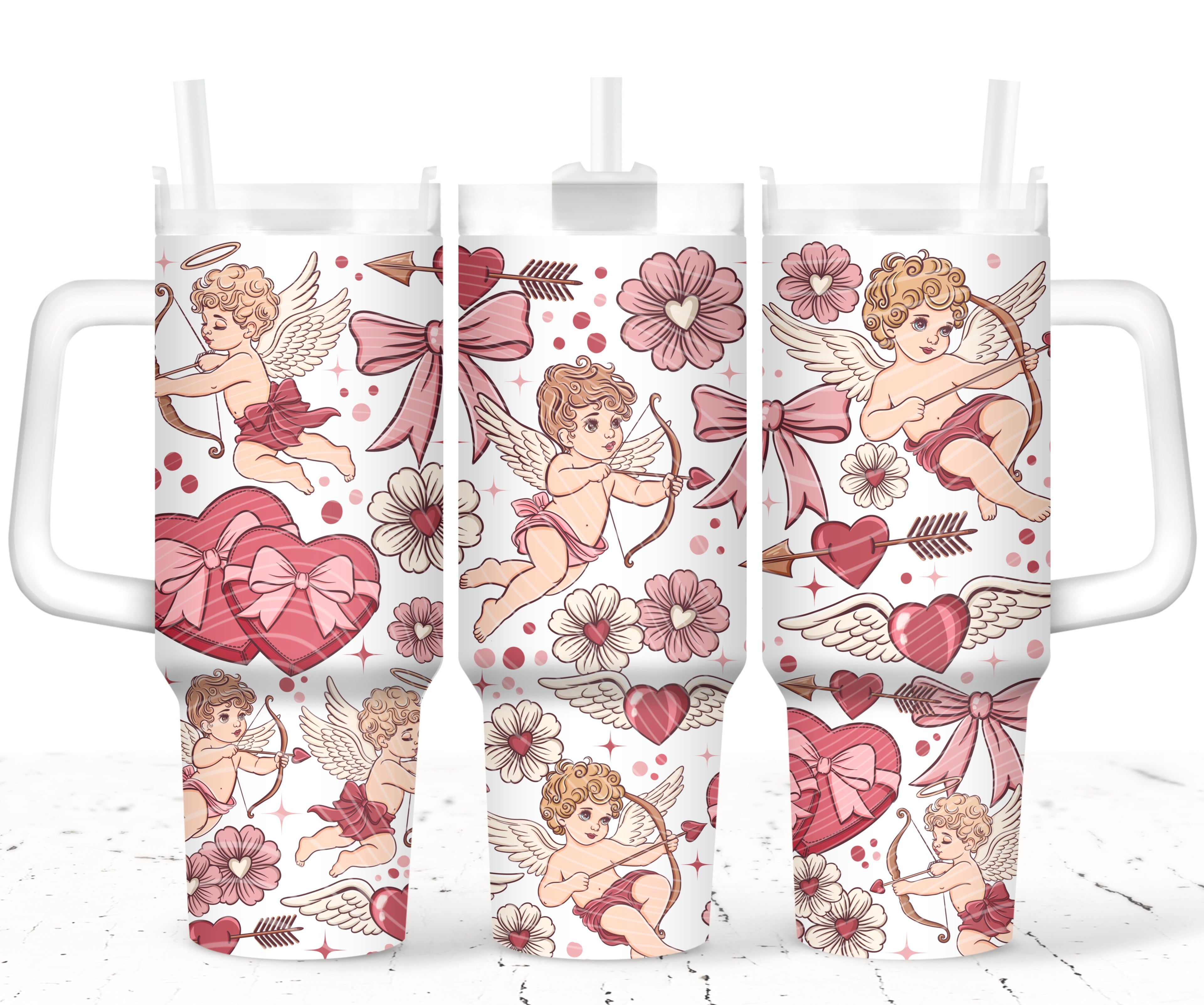 Cupid 40 0z UV DTF Wrap