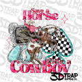 Save a Horse Ride a Cowboy Digital T-Shirt Design PNG |  Instant Download