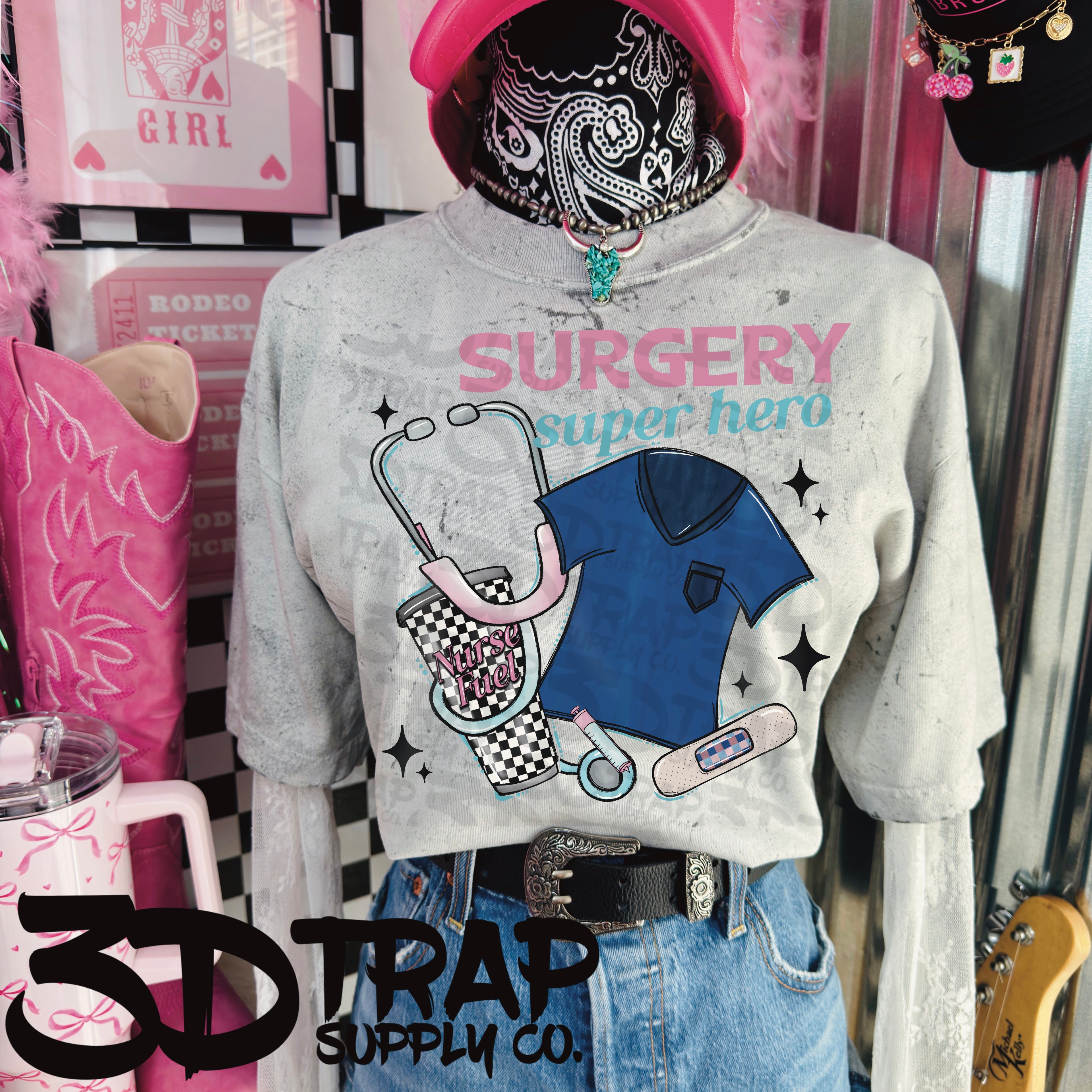 Surgery Superhero Graphic T Shirt Unisex | Soft Style Tee | Trendy Casual Everyday Shirt