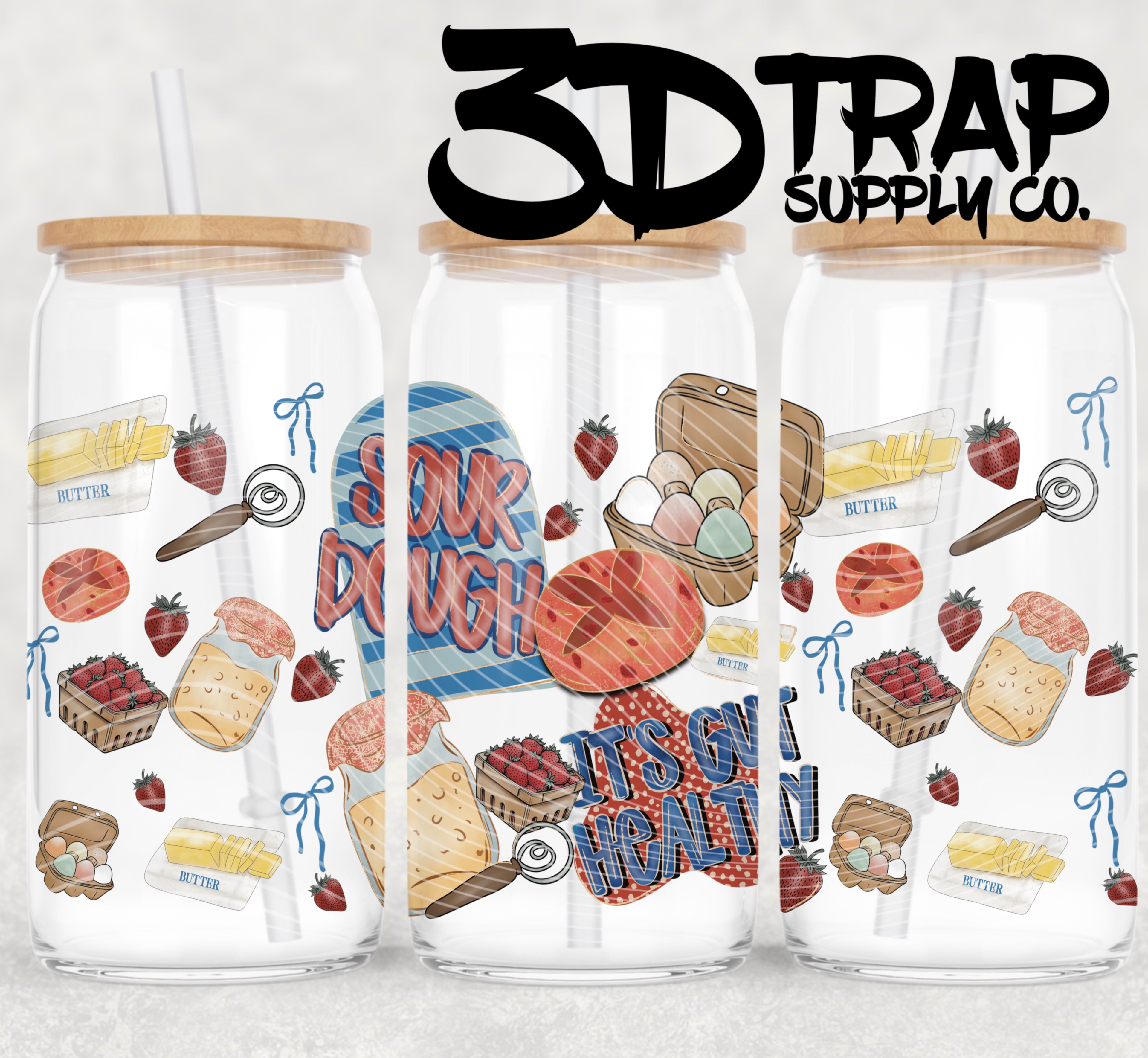 Gut healthy 16 oz Design