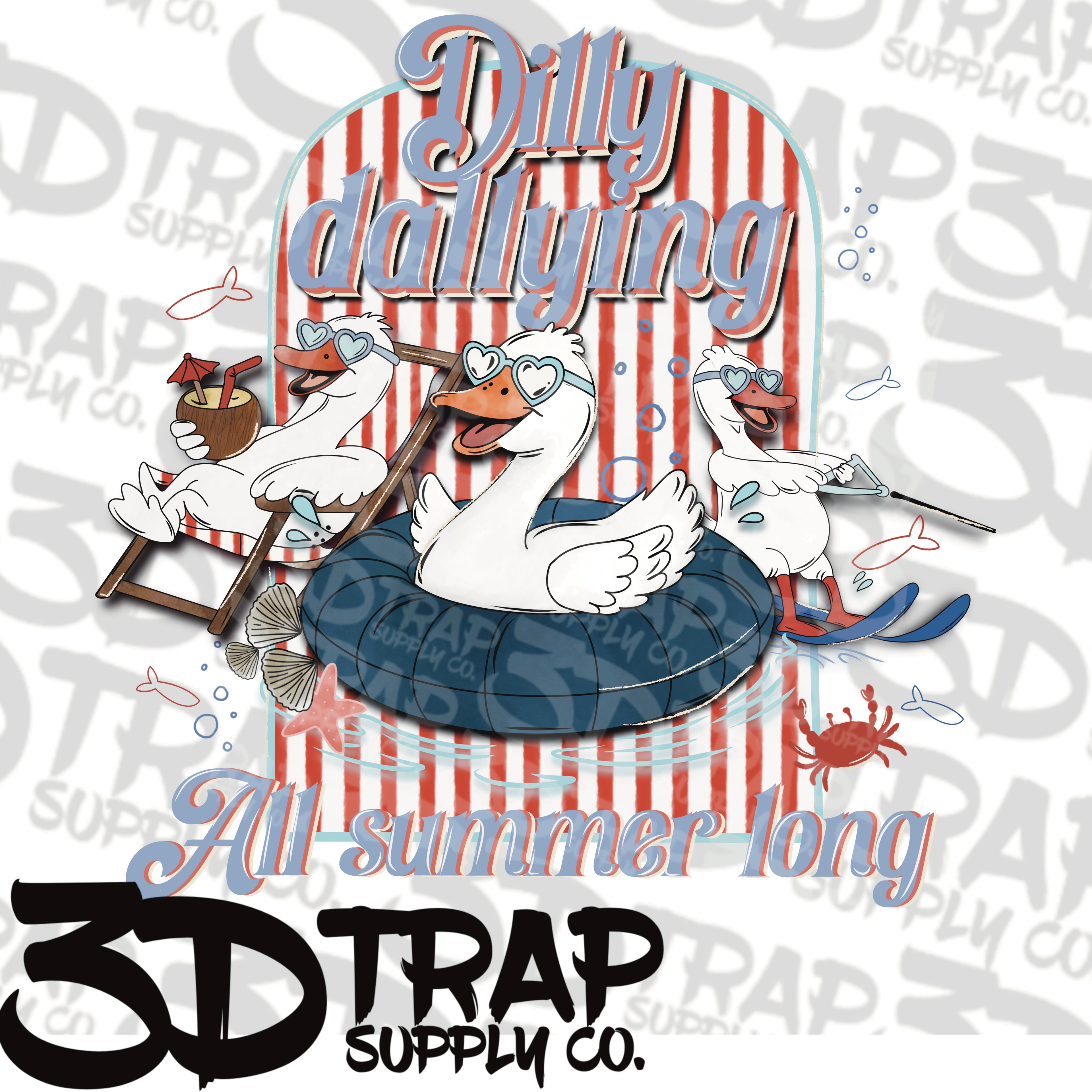 Dilly dallying Digital T-Shirt Design PNG |  Instant Download