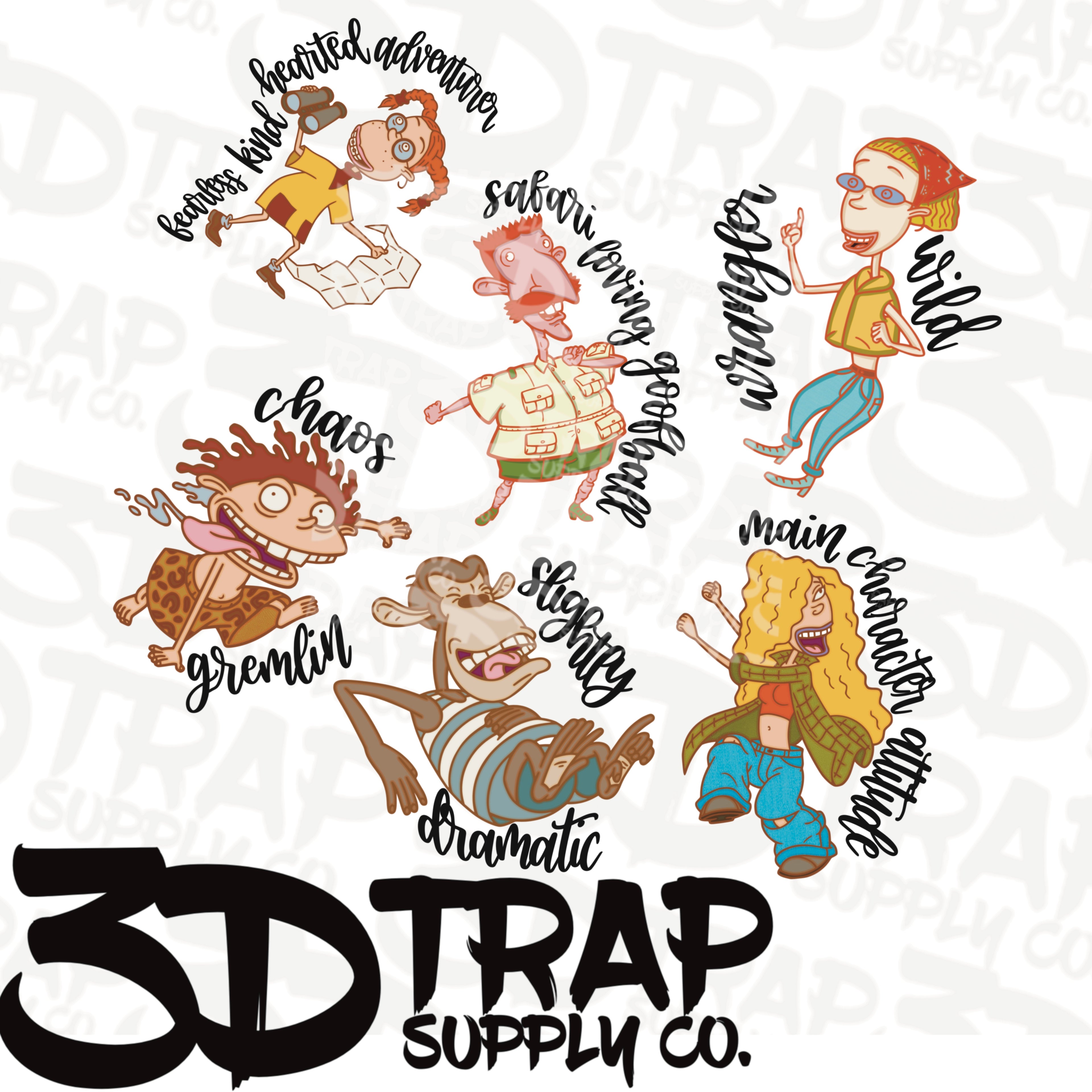 WT Family  Digital T-Shirt Design PNG |  Instant Download