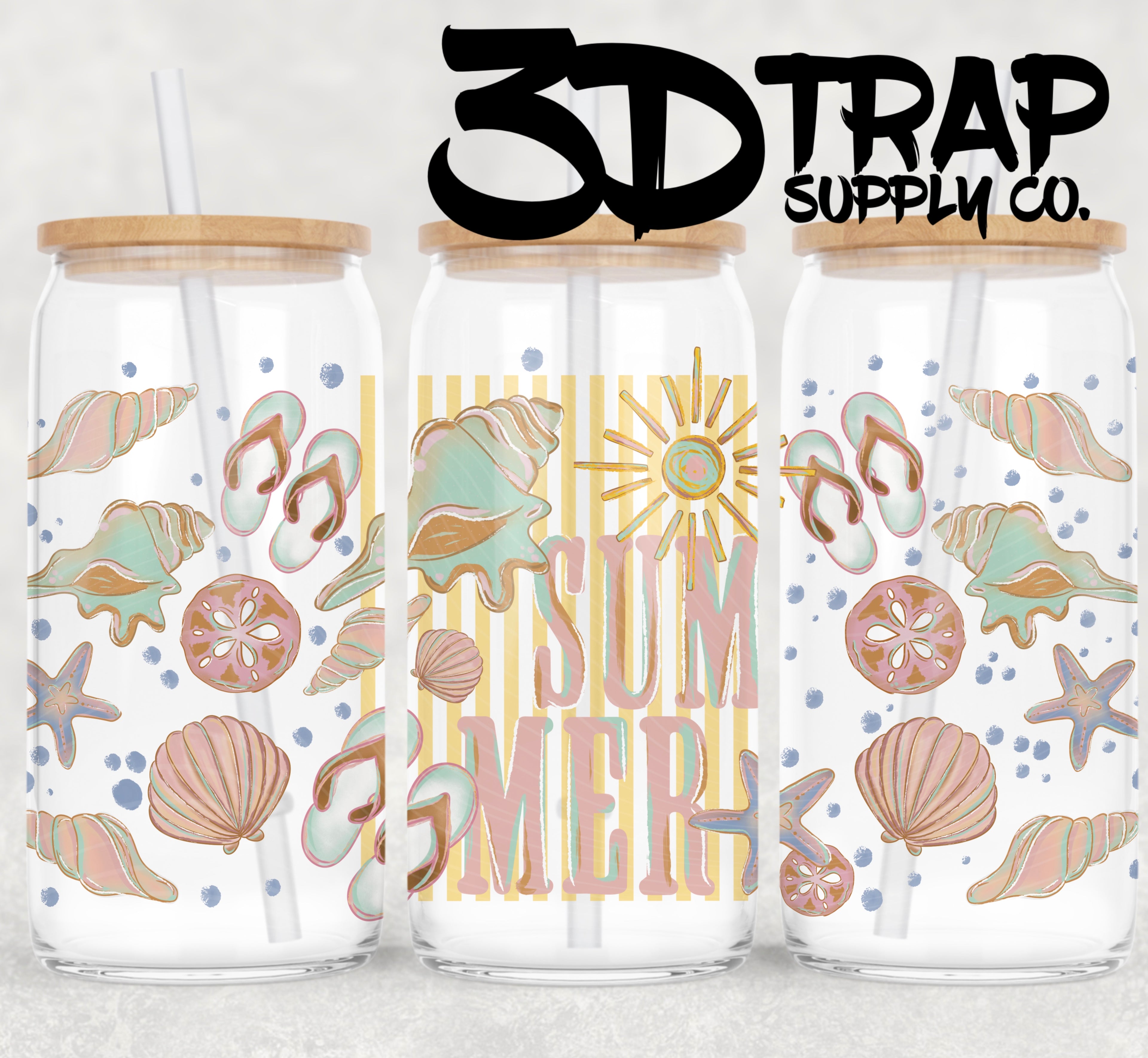 Summer  16 oz Design