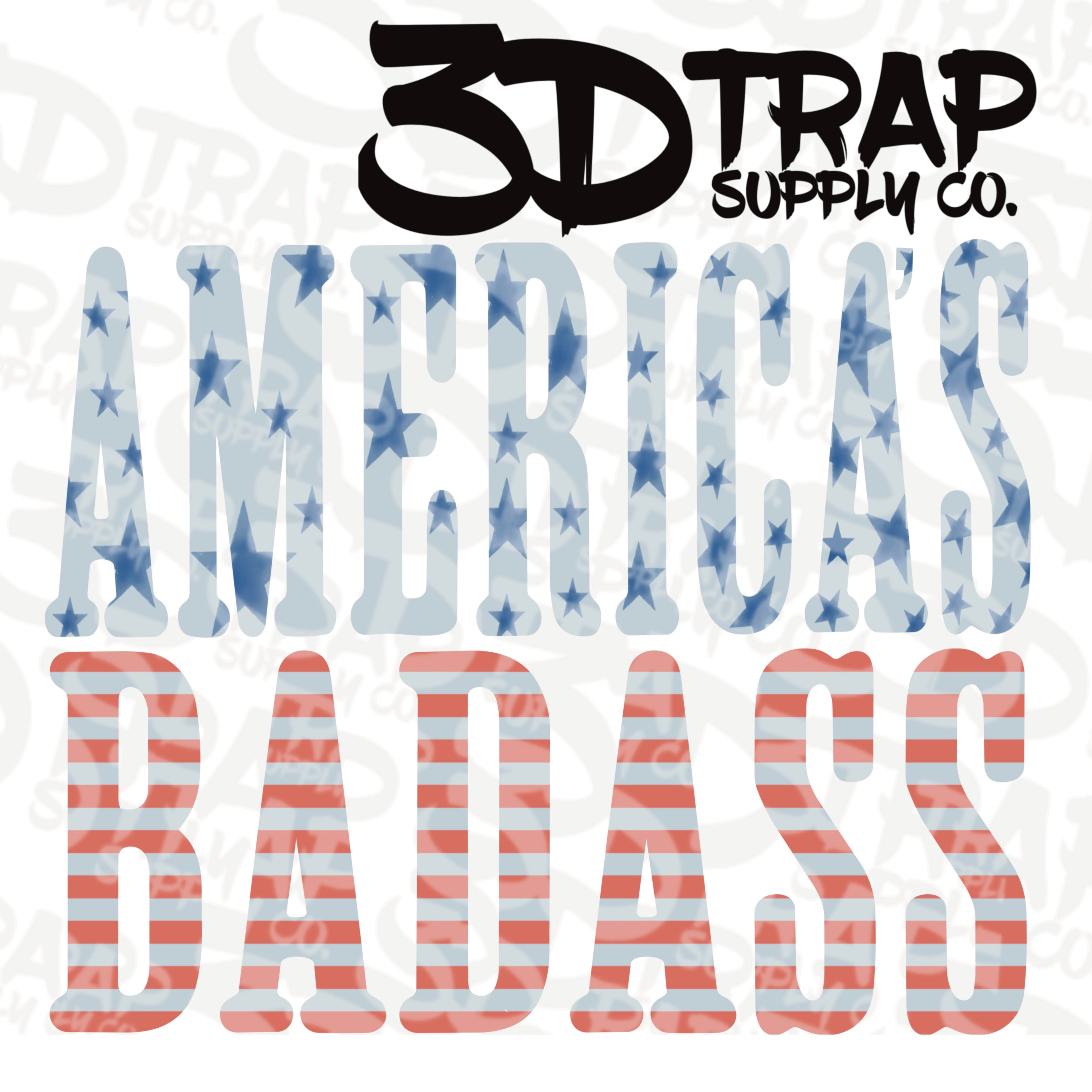 America’s badass    Digital T-Shirt Design PNG |  Instant Download