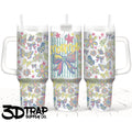 Mama Floral  40 OZ tumbler design