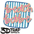 Beach babe  Digital T-Shirt Design PNG |  Instant Download
