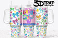 Autism 40 OZ tumbler design