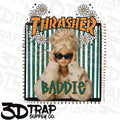Baddie Digital T-Shirt Design PNG |  Instant Download