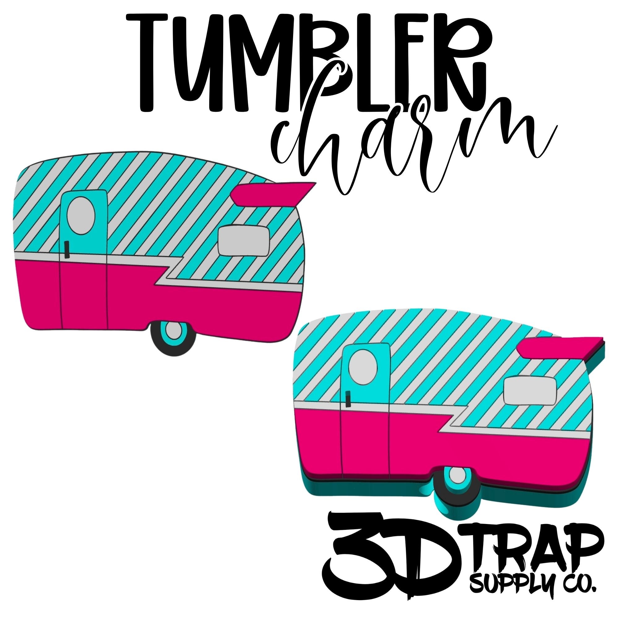 Camper Tumbler Charm Wholesale