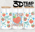 Just peachy life  16 oz Design