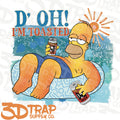 I’m Toasted Digital T-Shirt Design PNG |  Instant Download
