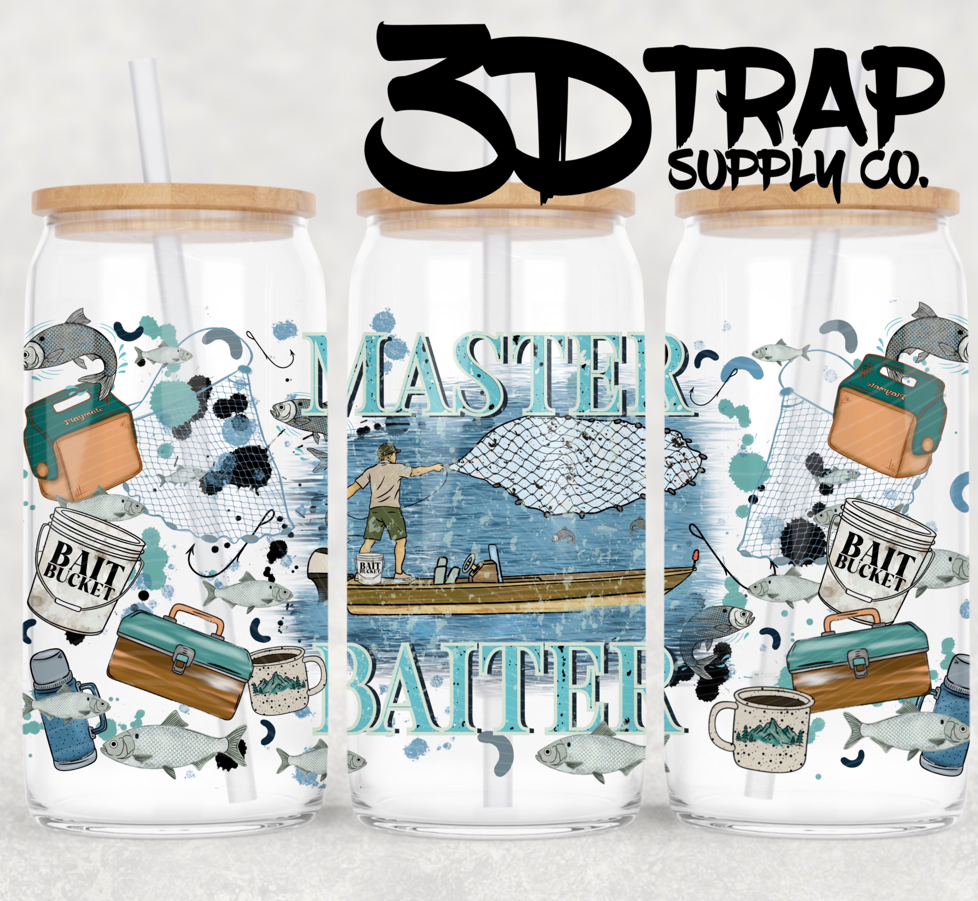 Master Baiter 16 oz Design