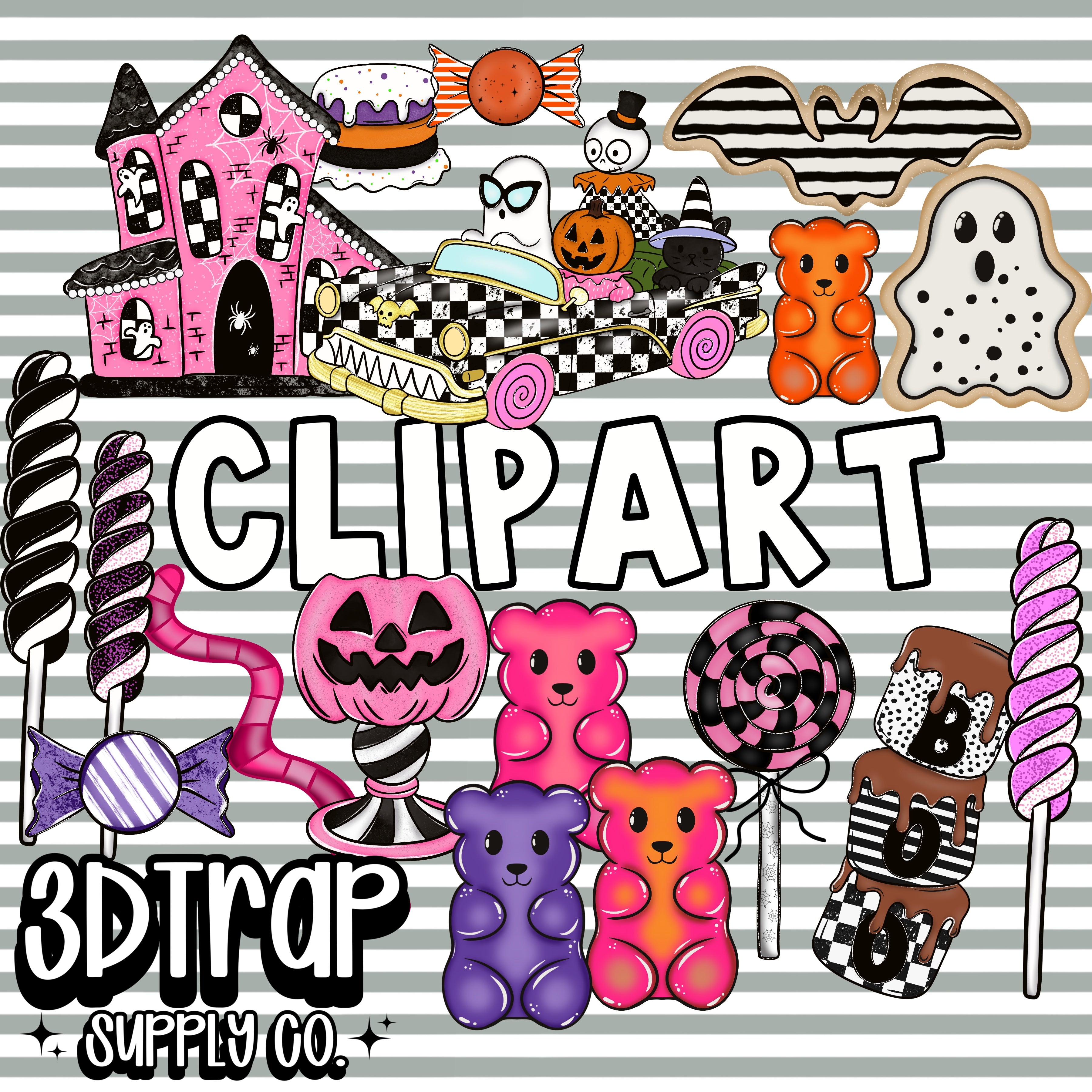 Boo Crew Clipart