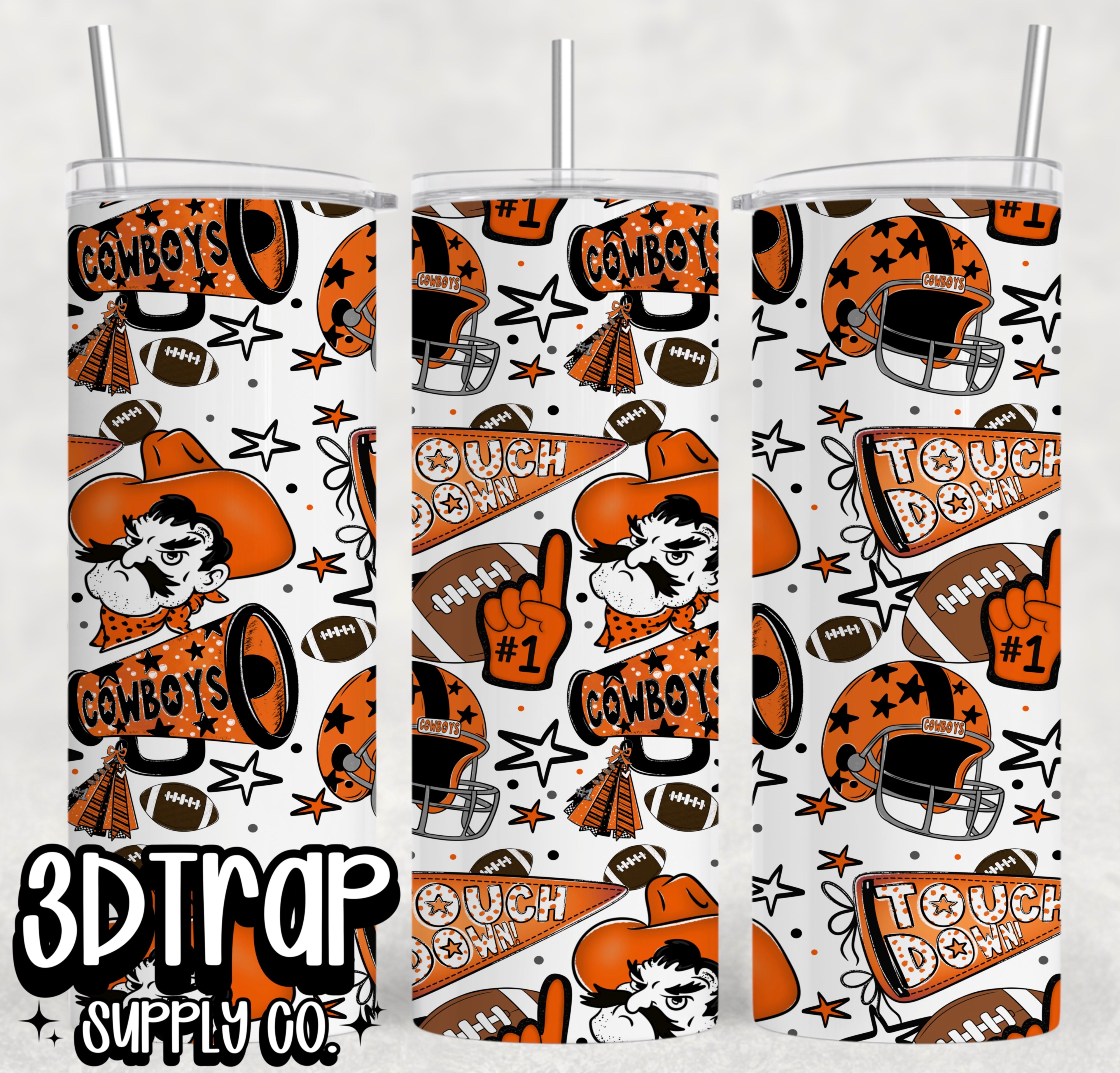 Cowboy 20 0z Designs