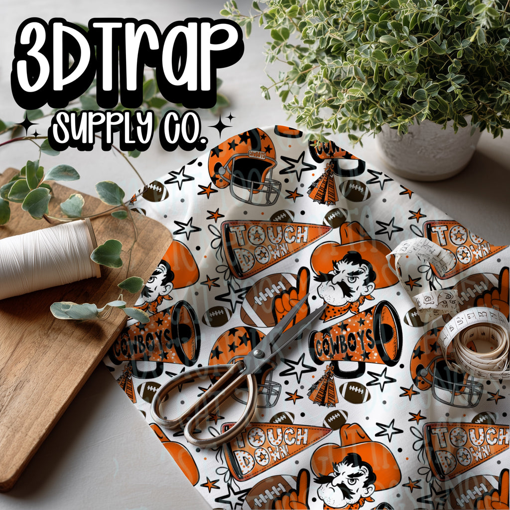 Cowboy Seamless Design PNG |  Instant Download