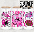 Bulldog Touchdown for Tata's  16 oz Design