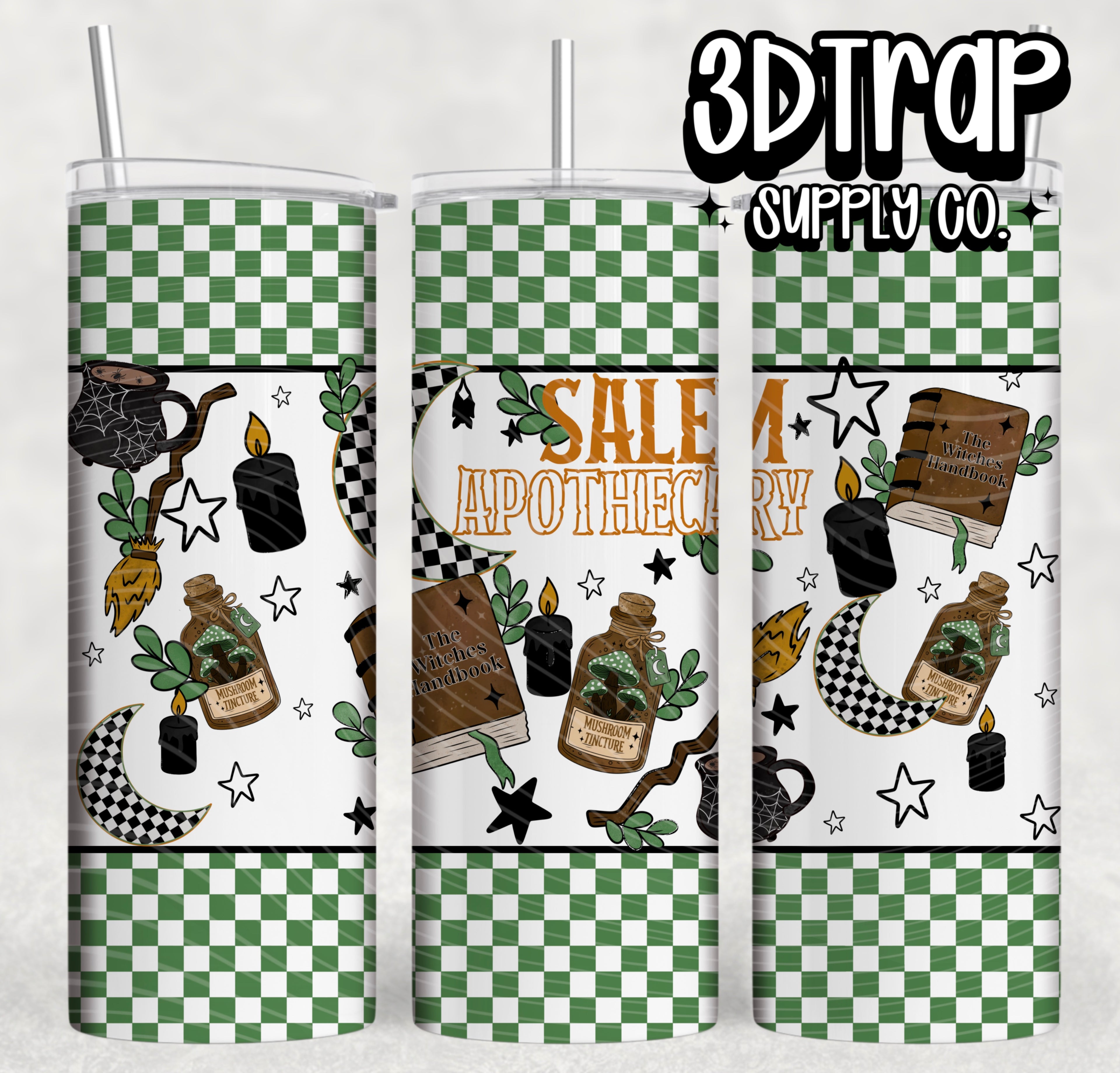 Salem apothecary 20 0z Designs