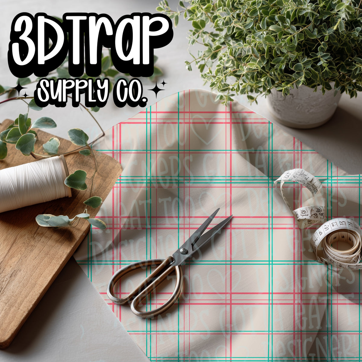 Vintage Stripes Seamless Design PNG |  Instant Download