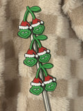 Green Man Cherries  Straw Topper