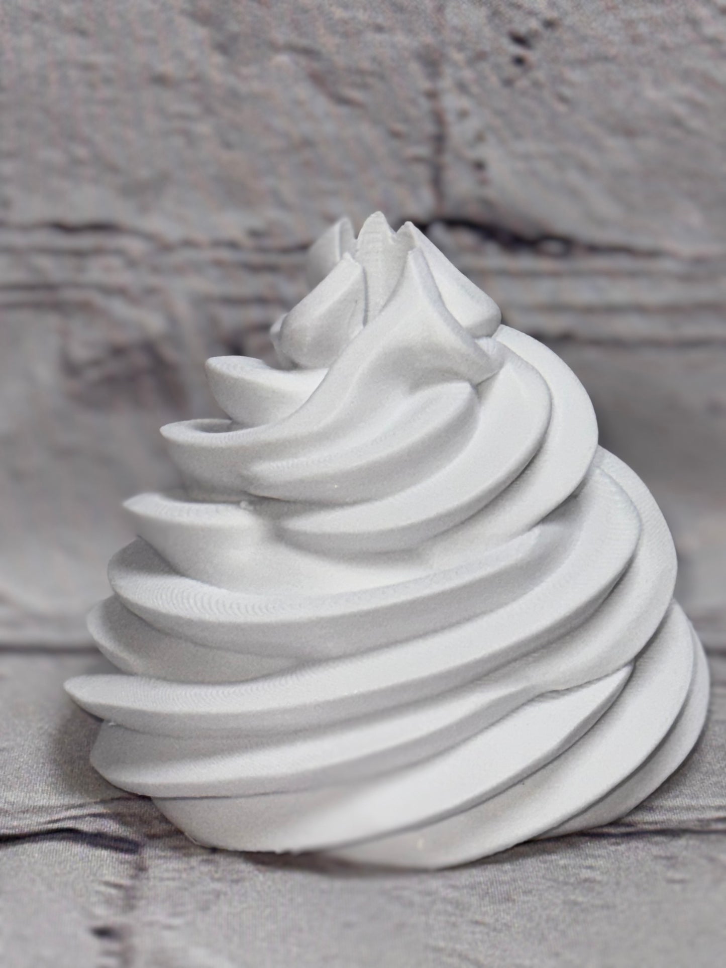 3D Printed Whip cream topping