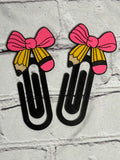 Pencil Jumbo paperclip bookmark