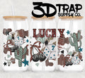 Lucky 16 oz Design
