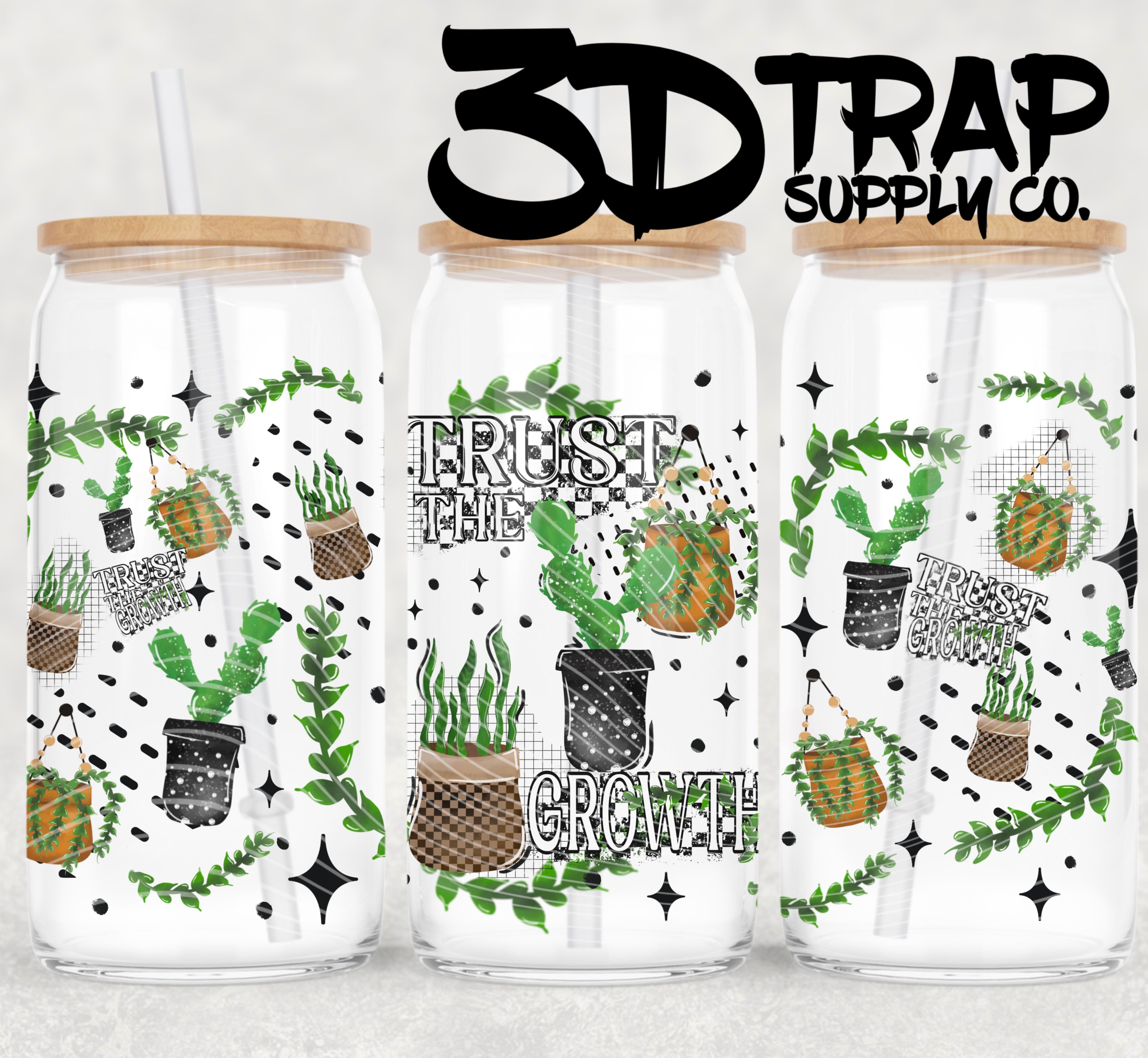 Trust the Growth 16 oz Design