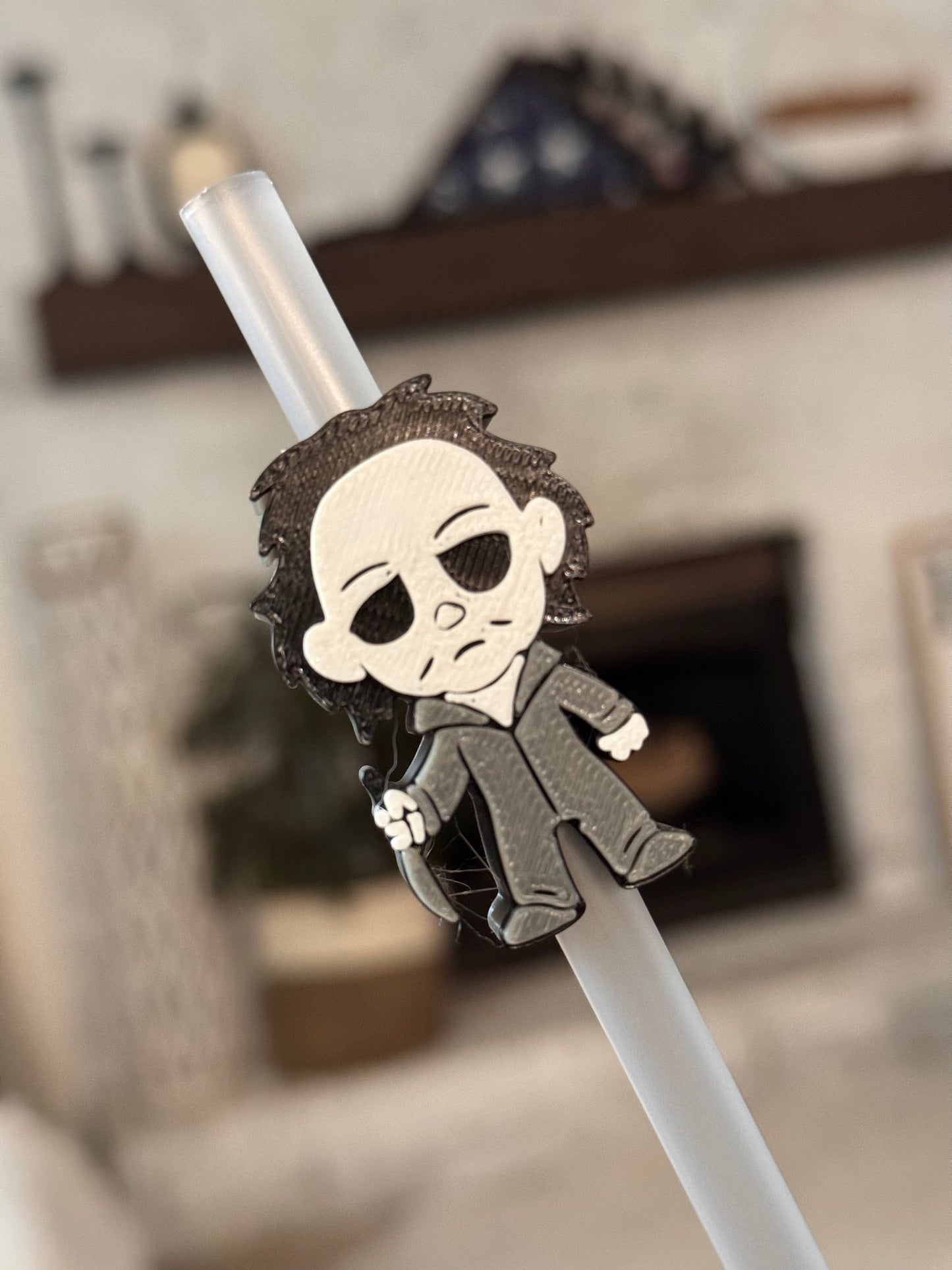 Myers guy Straw Topper