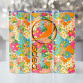 Floral soda tumbler Pepsi