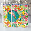 Floral soda tumbler Pep