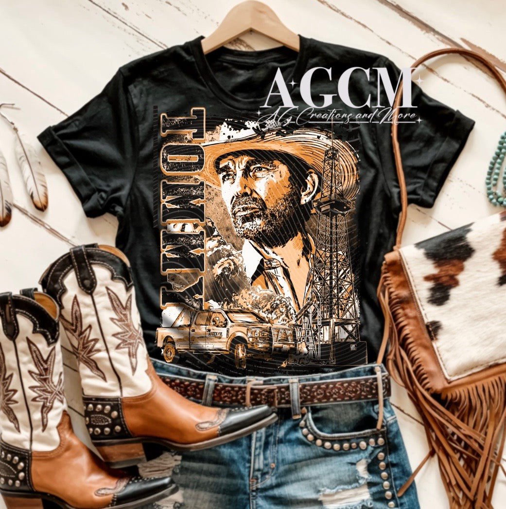 Tom Oil Land  Graphic T Shirt Unisex | Soft Style Tee | Trendy Casual Everyday Shirt