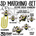 Bee 3D Matching Sets STL/3MF