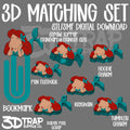 Mermaid 3D Matching Sets STL/3MF