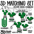 Cactus 3D Matching Sets STL/3MF
