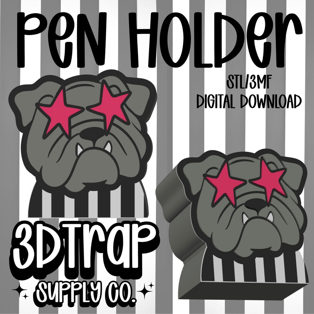 Bulldog Set 3D Matching Sets STL/3MF