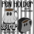 Ghost Coffee Mug Pen Holder  STL/3MF