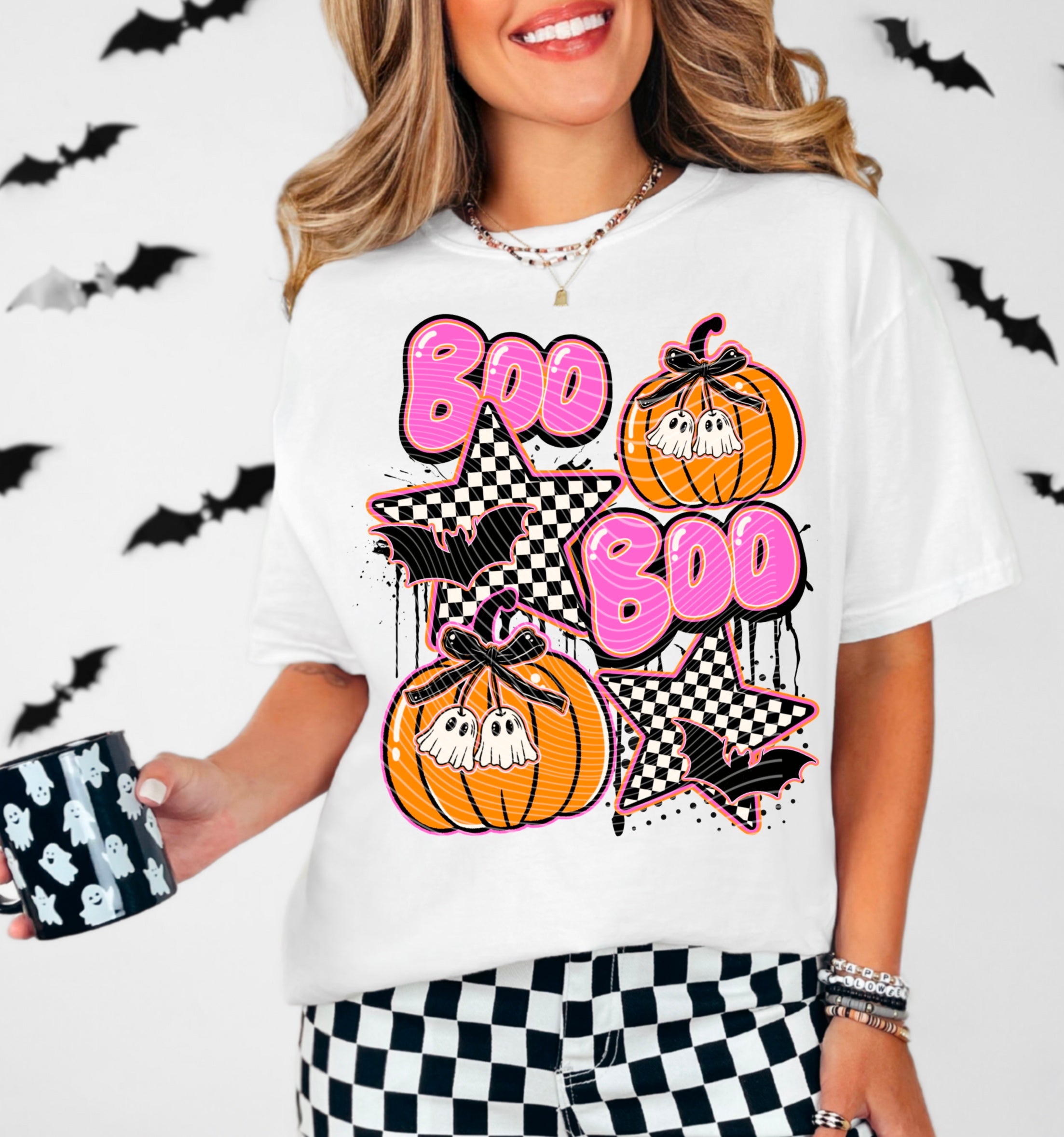 Pink Boo Boo Pumpkin