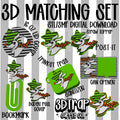 Ghost Dog Set 3D Matching Sets STL/3MF