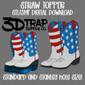 American Boots Straw topper STL/3MF
